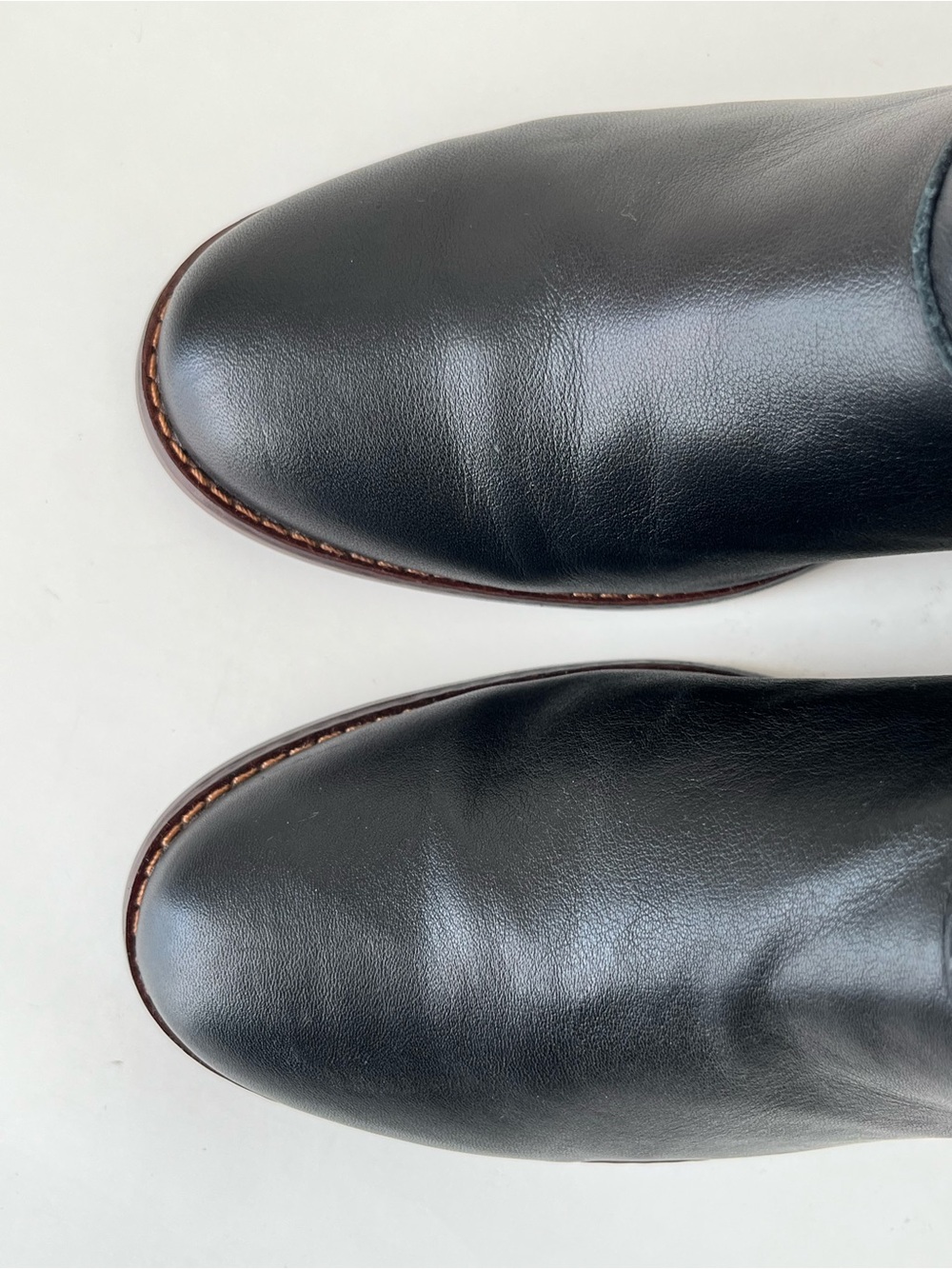 Toms Leila leather ankle boots black 8 - Picture 6 of 9